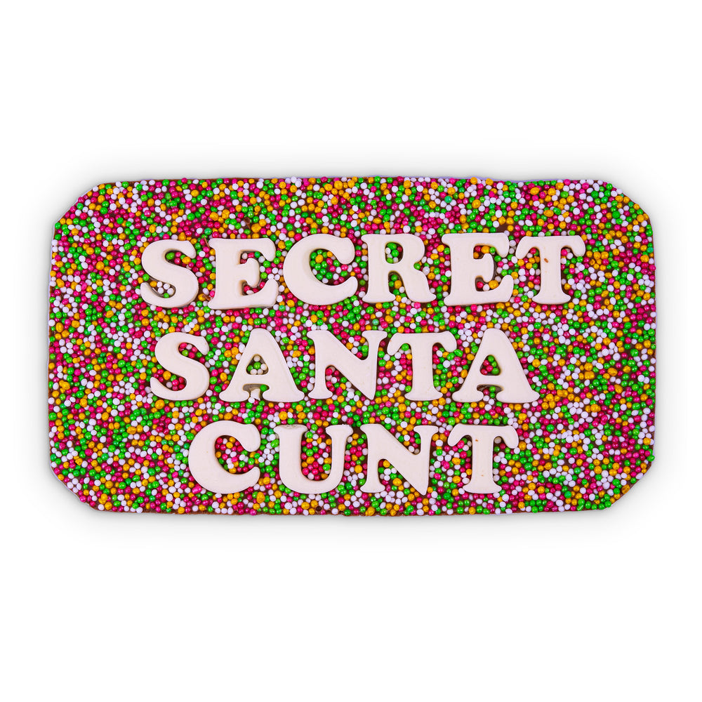 Secret Santa Cunt Chocolate Slab #1 image